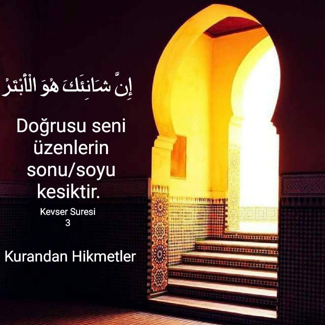 Peygambere Sataşanın Soyu Kesiktir