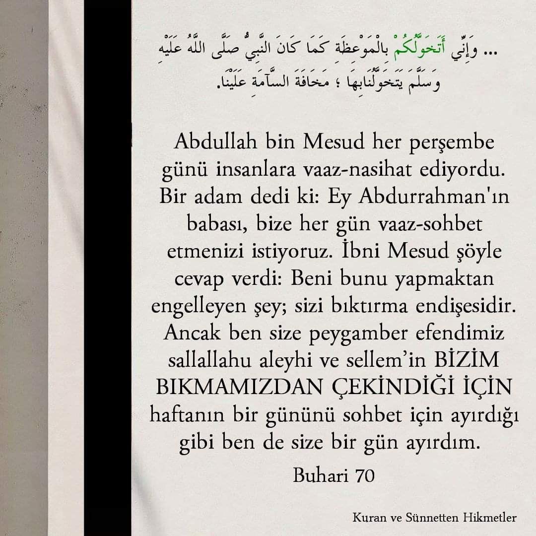 Sohbet Dinlemekten Bıktık Mı
